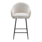 Tabouret de bar moderne rembourré de 67 cm