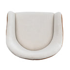 Tabouret de bar moderne rembourré de 67 cm