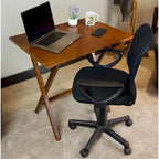 Bureau pliant à cadre en bambou