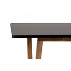 Bureau pliant à cadre en bambou