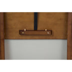 Bureau pliant à cadre en bambou