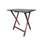 Bureau pliant à cadre en bambou