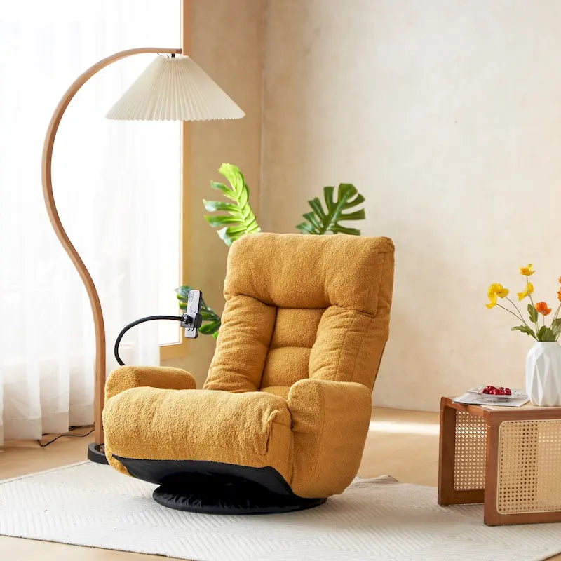 Fauteuil inclinable moelleux en polaire
