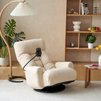Fauteuil inclinable moelleux en polaire