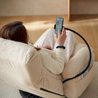 Fauteuil inclinable moelleux en polaire