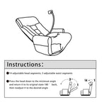 Fauteuil inclinable moelleux en polaire