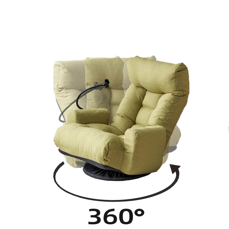 Fauteuil inclinable moelleux en polaire