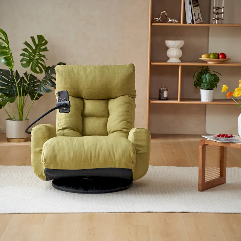 Fauteuil inclinable moelleux en polaire