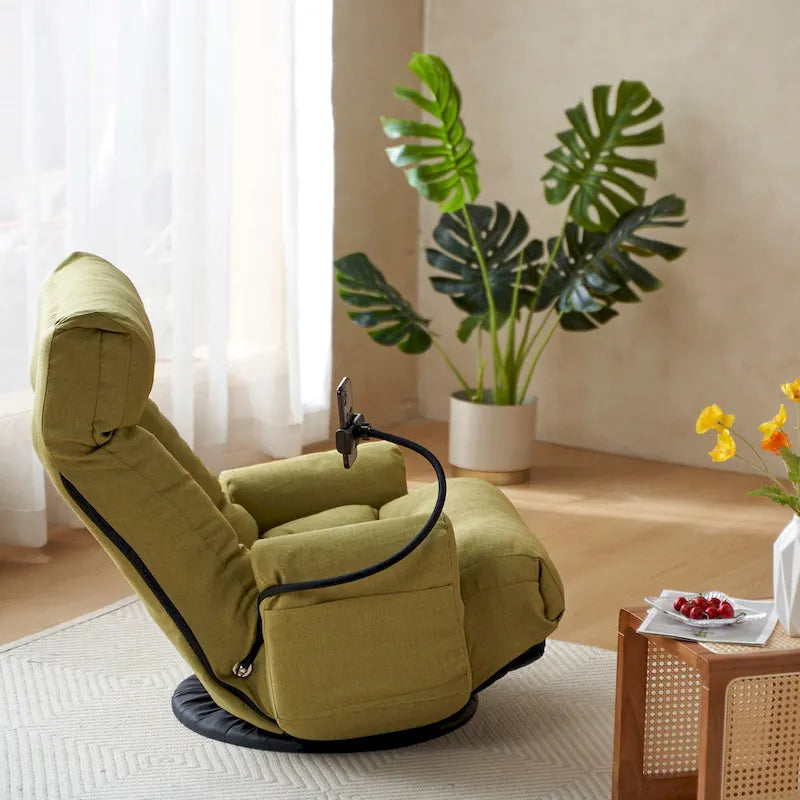 Fauteuil inclinable moelleux en polaire