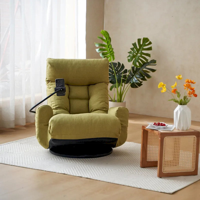 Fauteuil inclinable moelleux en polaire