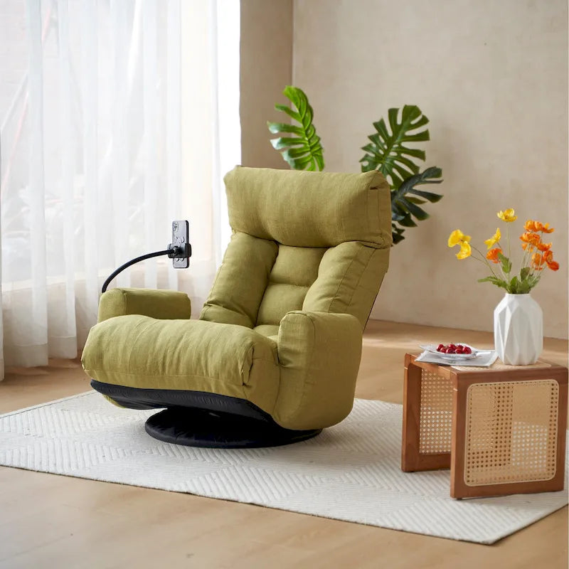 Fauteuil inclinable moelleux en polaire
