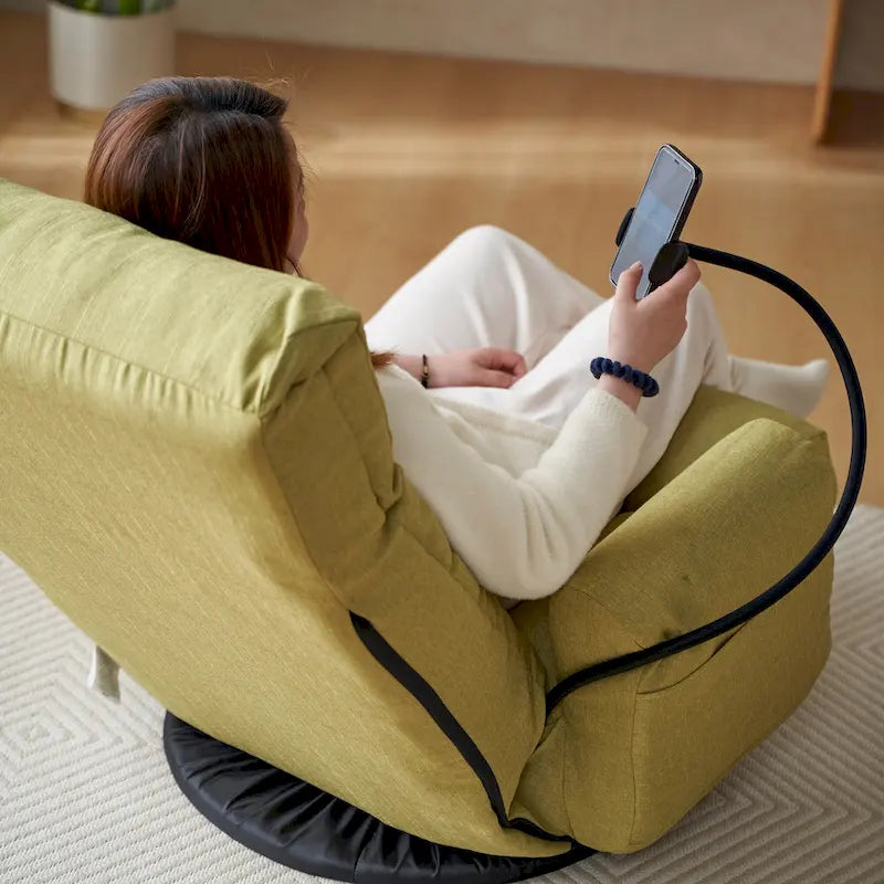 Fauteuil inclinable moelleux en polaire