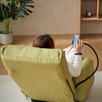 Fauteuil inclinable moelleux en polaire