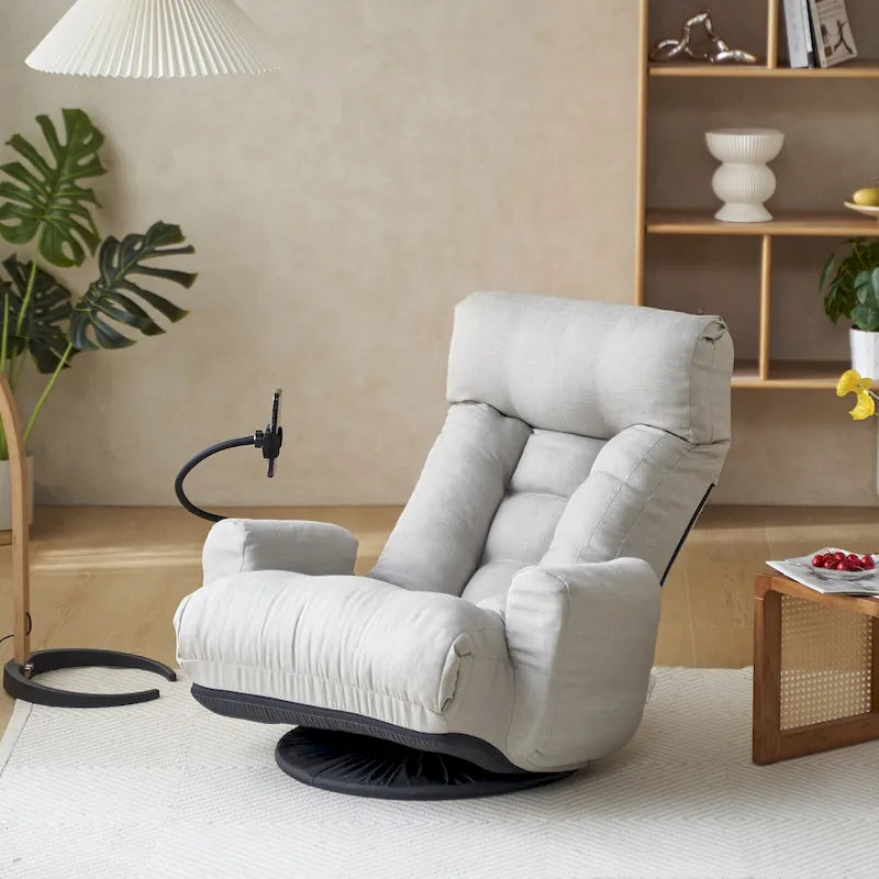 Fauteuil inclinable moelleux en polaire