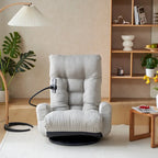 Fauteuil inclinable moelleux en polaire