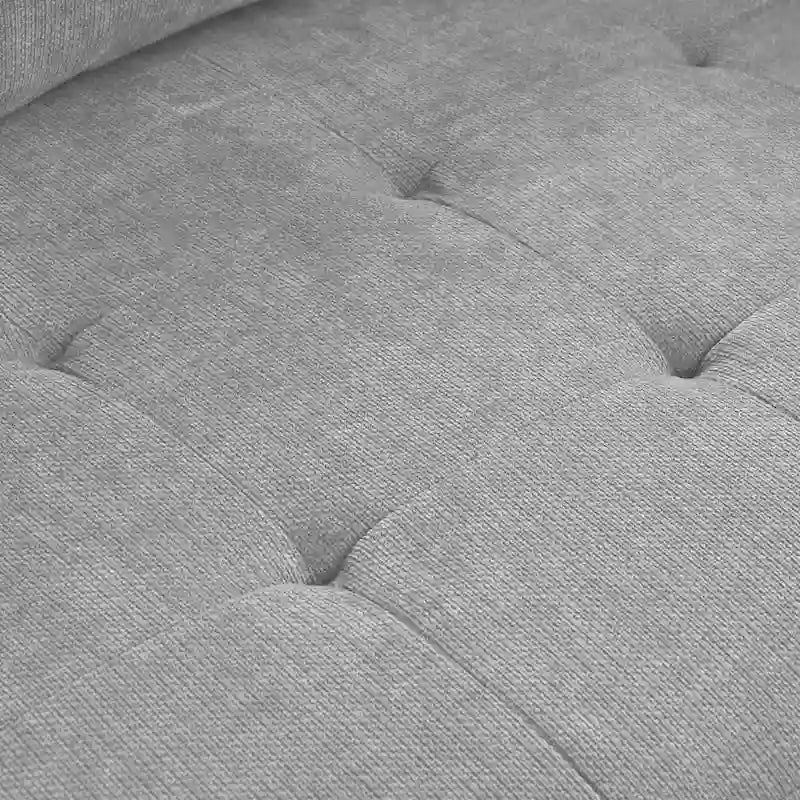 Canapé d'angle en L 4 places 91,5 po avec lit gigogne, rangement intégré et accoudoirs fonctionnels, pour salon