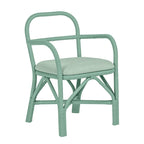 Chaise de salle à manger en rotin Ginny