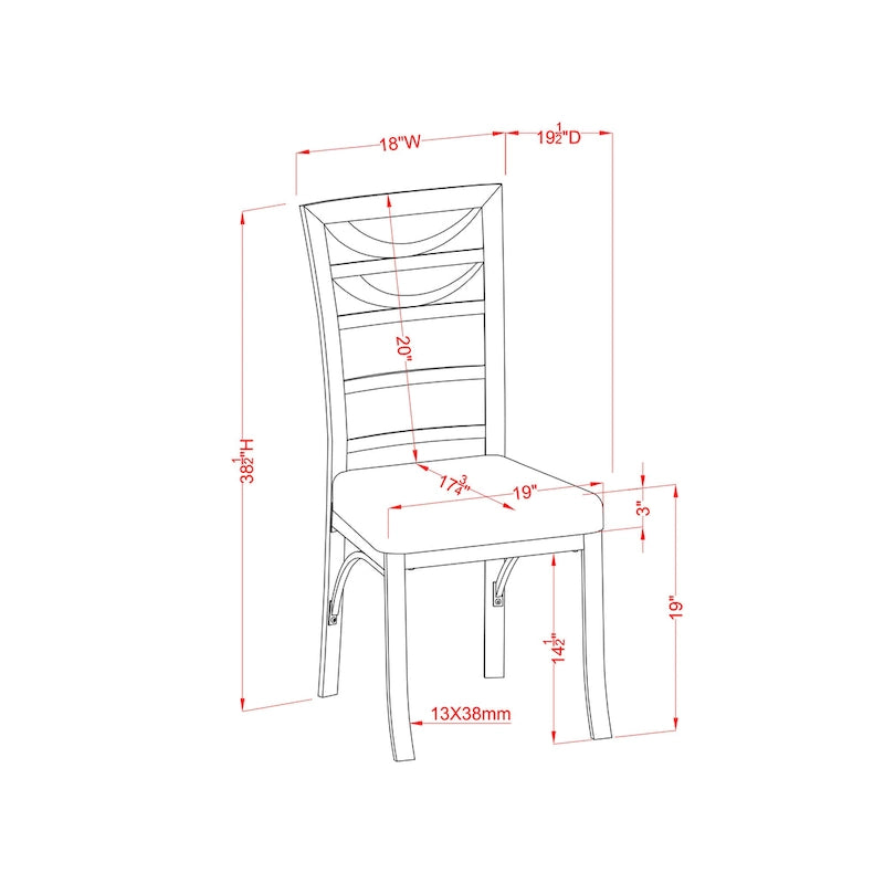 Chaise de salle à manger moderne en métal argenté
