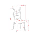 Chaise de salle à manger moderne en métal argenté
