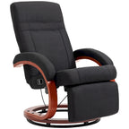 Fauteuil inclinable manuel pour adulte, inclinable et pivotant avec repose-pieds
