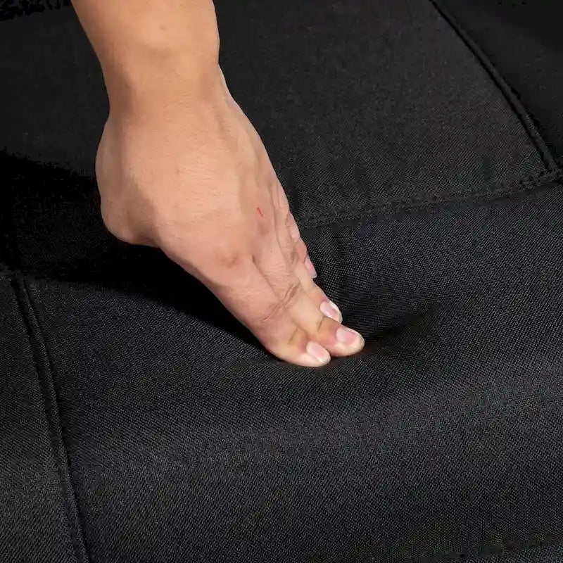 Fauteuil inclinable manuel pour adulte, inclinable et pivotant avec repose-pieds