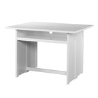Console/Table à manger convertible blanche