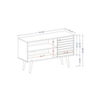Panneau de commande de l'armoire de stockage des supports