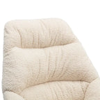 Fauteuil à bascule capitonné