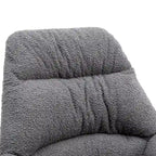Fauteuil à bascule capitonné