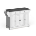 Îlot de cuisine/Chariot de service en acier inoxydable pleine grandeur - 45,7 cm de profondeur X 130,8 cm de largeur X 86,4 cm de hauteur