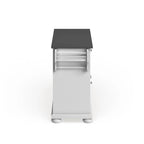 Îlot de cuisine/Chariot de service en acier inoxydable pleine grandeur - 45,7 cm de profondeur X 130,8 cm de largeur X 86,4 cm de hauteur