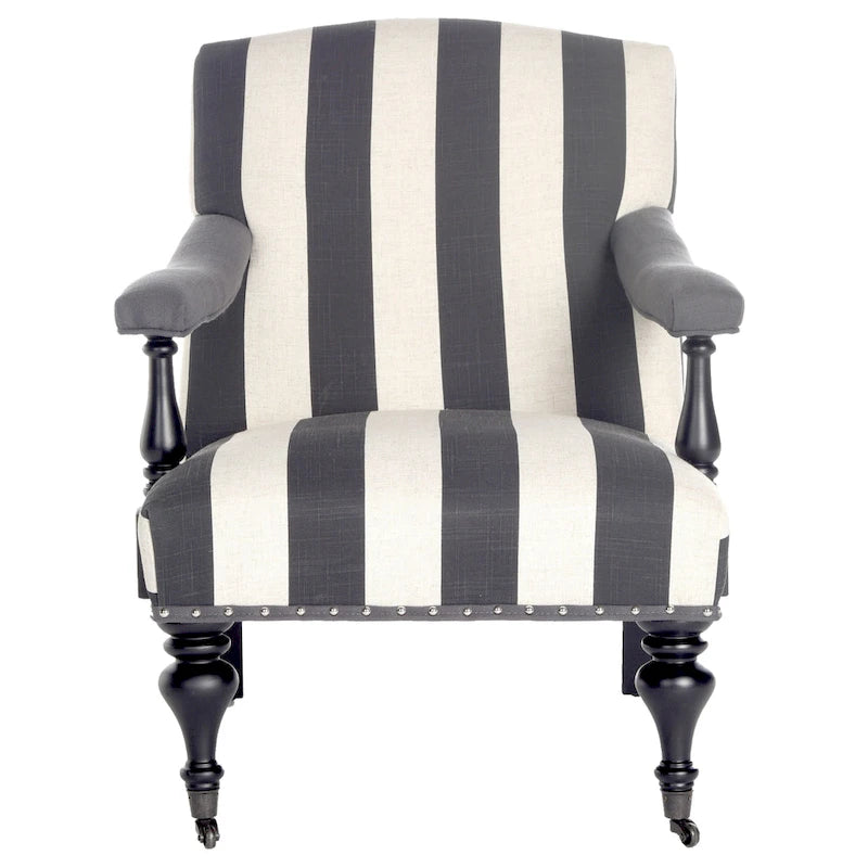 Fauteuil bleu acier - 27,6 X 36,8 X 35 pouces - 28 largeur X 37 profondeur X 35 hauteur
