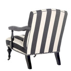 Fauteuil bleu acier - 27,6 X 36,8 X 35 pouces - 28 largeur X 37 profondeur X 35 hauteur