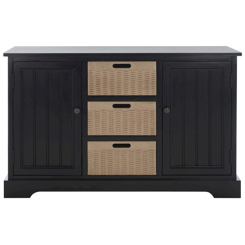 Meuble de rangement à deux tiroirs avec trois paniers amovibles - 39,8 m (l) X 12,5 m (L) X 29,5 m (H) - 41 m (l) X 13 m (P) X 26 m (H)