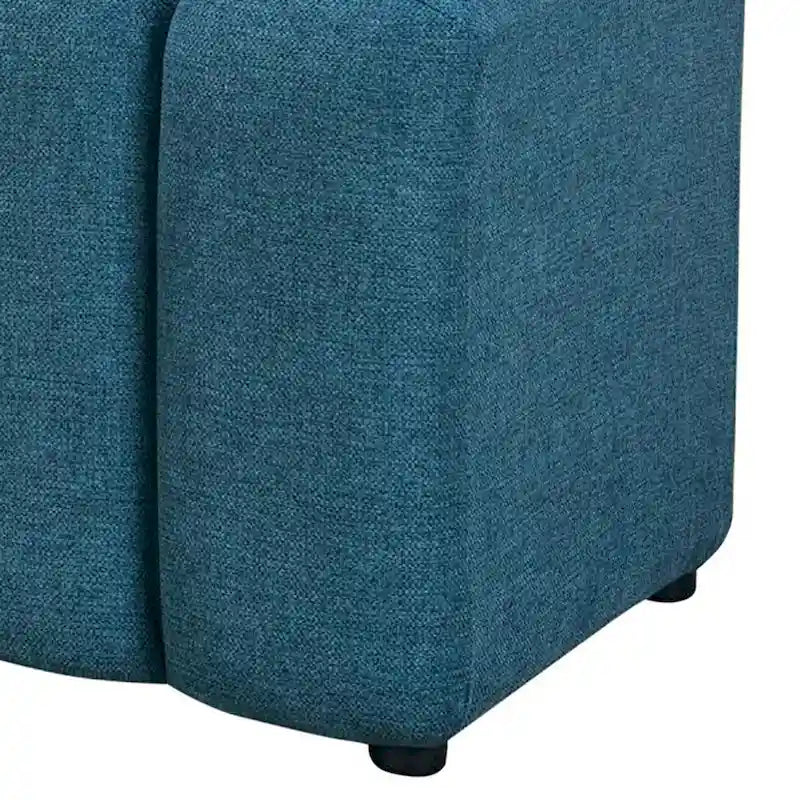 Banc décoratif matelassé