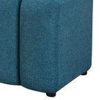 Banc décoratif matelassé