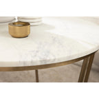Table basse en bois et métal