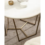 Table basse en bois et métal