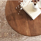 Table basse en bois et métal