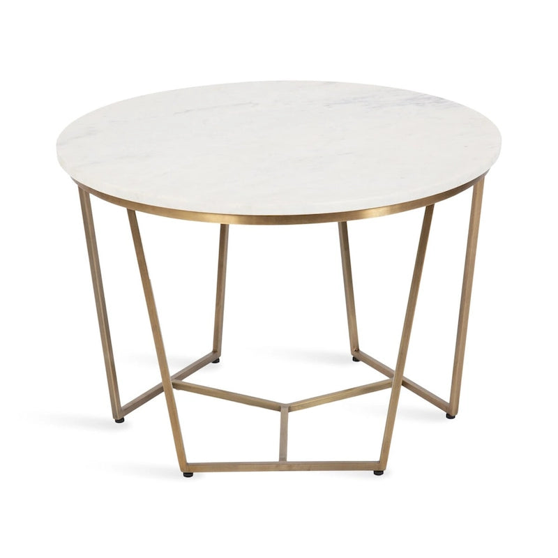 Table basse en bois et métal