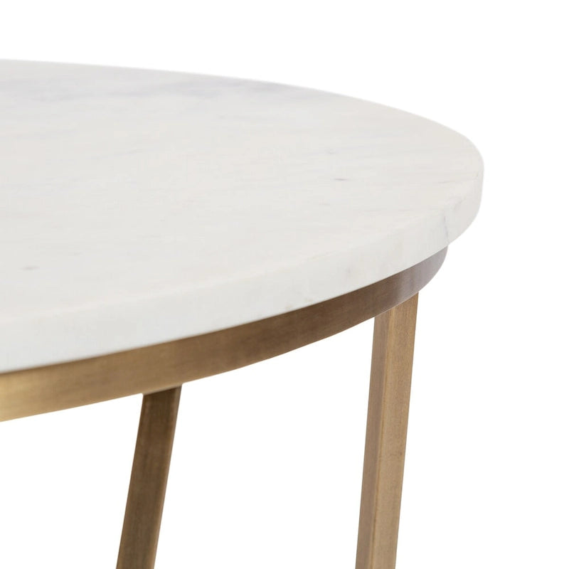 Table basse en bois et métal