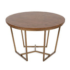 Table basse en bois et métal
