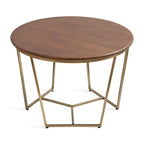 Table basse en bois et métal