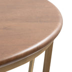 Table basse en bois et métal