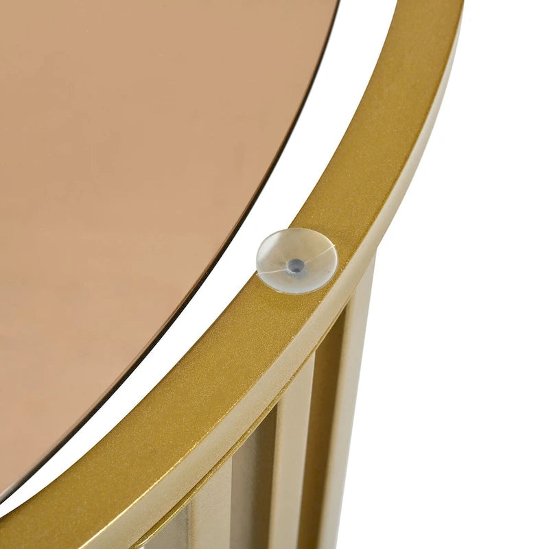 Table basse ronde empilable